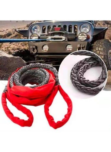Generic Tow Rope 4X4 ATV UTV SUV Heavy Duty Emergency Off-Road Size: 20T Diameter: 16mm 6M Long