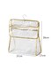 Generic Transparent Bathroom Storage Bag Bathroom Bath Clothes Towel Storage Bag Thickened PVC Waterproof Storage Hanging Bag Size: 39*37*17Cm