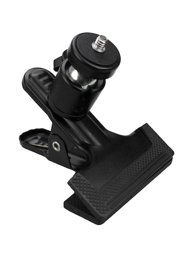 Generic Tripod Camera Clip Clamp Flash Reflector Holder Mount Black