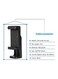 Generic Tripod Mount Adapter For Cell Phones Black