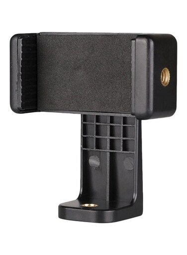 Generic Tripod Mount Adapter For Cell Phones Black