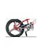 Generic Unisex Bike Disc Brake Mountain Allow Wheels With Mudguards Cover 20", (Red)