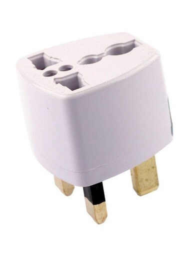 Generic Universal AC Power Plug Travel Charger Adapter White/Gold/Black