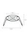 Generic Universal For Kitchen And Camping Pot Holder Gas Cooktop Range Pan Burner Grate Support Stand For Gas Hob Accessories With Storage Bag