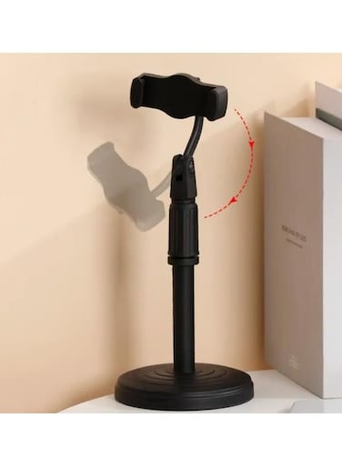 Generic Universal Mobile Live Streaming Clip, Desktop Holder, Bedside Dormitory Mobile Holder Stand