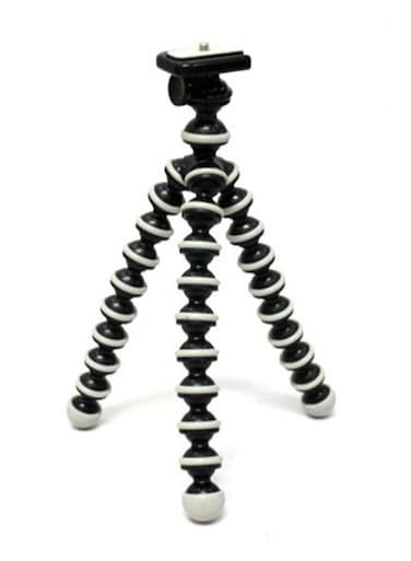 Generic Universal Octopus Mini Small Flexible Tripod Black/White