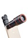 Generic Universal Telephoto Clip On Lens Black/Red
