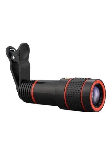 Generic Universal Telephoto Clip On Lens Black/Red