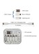 Generic USB C To C Charging/Data Transfer Cable With Type C To Micro/Ios/Usb A Adapters Otg In Pocket Box With Mirror