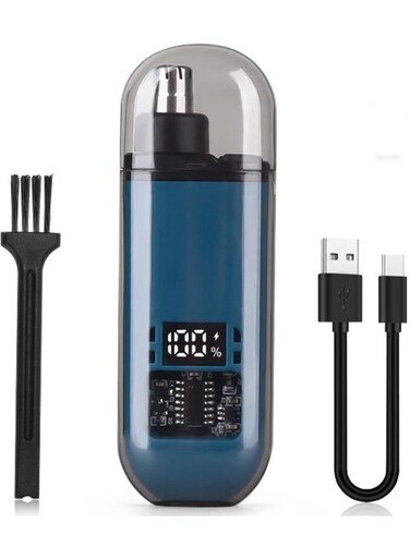 جهاز حلاقة شعر الأنف القابل لإعادة الشحن عبر منفذ USB للرجال