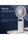 Generic USB Rechargeable Portable Mini Personal Fan Suitable For Outdoor Activities