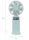 Generic USB Rechargeable Portable Mini Personal Fan Suitable For Outdoor Activities