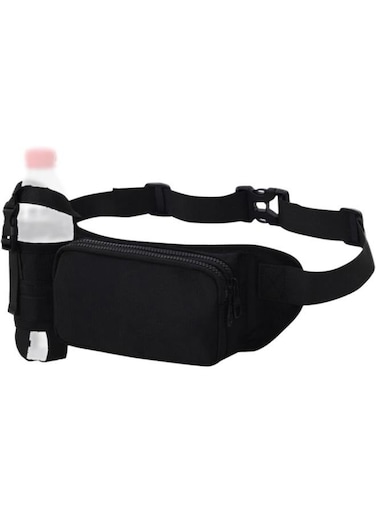 Generic Waist Bag Running Belt With Water Bottle Holder