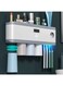Generic Wall Mounted Sterilzer Toothbrush Holder With Toothpaste Dispenser