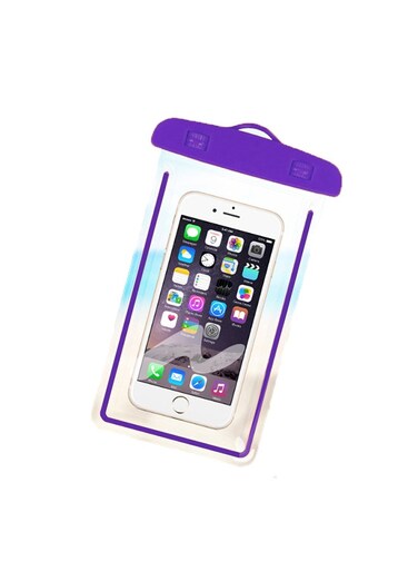 Generic Waterproof Case Cover Bag Purple