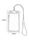 Generic Waterproof Phone Bag With Neck Strap For Swimming Surfing