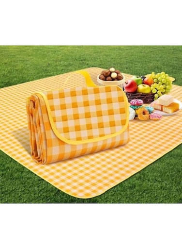 Generic Waterproof Portable Picnic Mat - Durable Non-Woven Material Ideal For Outdoor Camping And Beach Trips Size: 200*300Cm