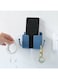 Generic White, No - Punch Remote Control Storage Box Wall - Mounted Holder For Air - Conditioner, TV &amp; Bathroom Remotes