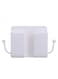 Generic White, No - Punch Remote Control Storage Box Wall - Mounted Holder For Air - Conditioner, TV &amp; Bathroom Remotes