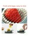Generic Wire Egg Slicer Suitable For Eggs Duck Eggs Cheese Fruits And Vegetables Home Cutting Tool