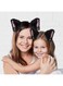 Generic Women Girl Plush Furry Cat Ears Headband Fox Ears Bells Headwear For Cosplay Party Costume Accessories