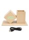 Generic Wooden Pen Holder Digital LED Clock With Alarm And Temperature