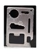 Sunshine 11-in-1 Credit Card Knife Silver 3 Inch
