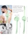 Generic Dual-Handle Electric Rotating Shower Brush, Waterproof Multi Function Back Scrubing Tool, Automatic Exfoliating Bath Brush