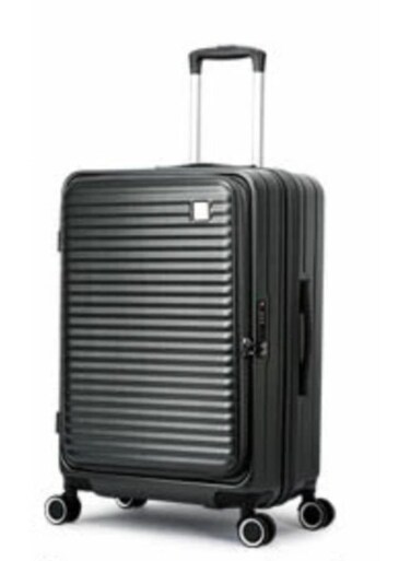 Samel 24 Inch Expandable Checked-in Durable Hardshell Trolley Luggage Suitcase with Spinner Wheels and Tsa Lock