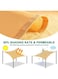 Generic Sun Shade Sail Rectangle UV Block Canopy for Patio Backyard Lawn Garden Outdoor Activities
