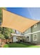 Generic Sun Shade Sail Rectangle UV Block Canopy for Patio Backyard Lawn Garden Outdoor Activities