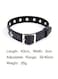 Generic Adjustable Leather Choker Punk Necklace Choker Soft Collar Chain Ch-06