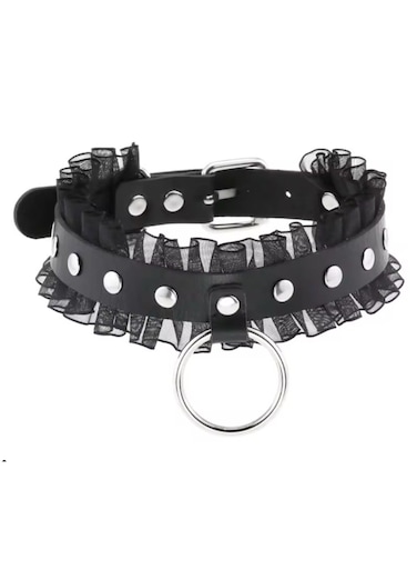 Generic Adjustable Soft Lace Collar Choker Necklace