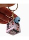 Generic 3d Puzzle Keychain Character Cube with Bell