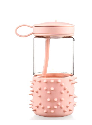 Fidget Friendly Water Bottle For Kids Sensory Exploration With Soft Silicone Spikes Leak Proof Bpa Free Durable Tritan Construction 17Oz