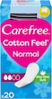 Carefree Panty Liners Breathable Aloe, Packaging May Vary, 20 Count