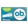 OB ProComfort Super Plus Tampons, Pack of 16's