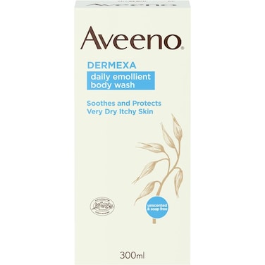 Aveeno Emollient Body Wash Dermexa, 300ml