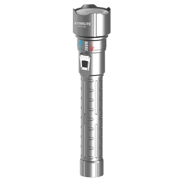 STARLIFE Rechargeable Laser Flashlight 30W Germany Technology 22000mAh Lithium Battery With Zoomable Function, SL-FL130