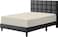 Zen 100% Cotton 300 Thread Count Fitted Sheet - Single GCC 120x200+30cm - Cream/Ivory