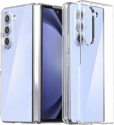 Ultra Thin Back Case for Samsung Galaxy Z Fold6 / Z Fold 6, Full Body Protection, Clear (Galaxy Z Fold 6)