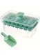 Easy Release Ice Cube Tray Set with Lid and Storage - 68 Cavities, Food Grade PP Molds for Chilling Drinks, Perfect Summer Accessory Ice Cube Tray with Lid Ice Cube Tray for Refrigerator, Drink Chilling, Beverage Cooling, Highquality Silicone, Party Hosts, Home Bartenders