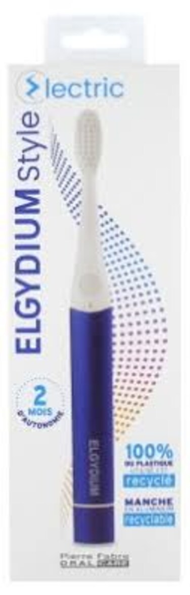 ELGYDIUM STYLE ELECTRIC TOOTHBRUSH-BLUE