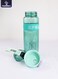 Sporti Chok MG Motivational Water Bottle 1000ML BPA-Free Plastic with Time Marker and Carry Strap, Leakproof Flip Lid, Reusable Non-Toxic Bottle for Daily Hydration, Ideal for School, Office, Gym, Travel, and Outdoor Use