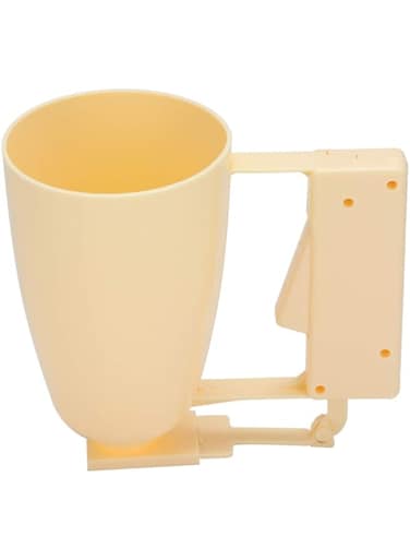 Fockety Practical plastic meatball dispenser, handheld batter dispenser, for home kitchen