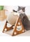 ABIN Cat Toys Sisal Scratcher Ball, Natural Sisal Cat Scratching Ball, Scratching Ball for Cats and Kittens,Interactive Wood Scratcher Pet Toy Kitten Toys