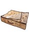 Under Shoe Storage Organizer Beige/Brown