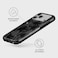 جراب Burga Nocturnal Premium لهاتف iPhone 17 Pro Max متوافق مع غلاف صلب مزدوج الطبقات هجين + حماية من السيليكون - غطاء مقاوم للخدش والصدمات