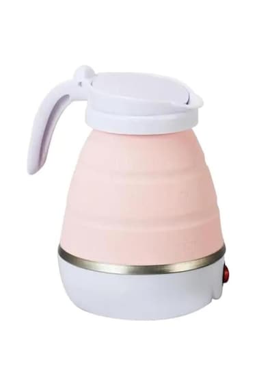 600ml foldable electric kettle with 600W power&mdash;portable, safe, and perfect for travel or baby use