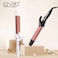 PrecisionWare Enzo EN-9107 25 MM 2-in-1 Hair Curler And Straightener, Professional 2-in-1 Hair Styling Tool With Adjustable Temperature Settings-Intl Version (White)